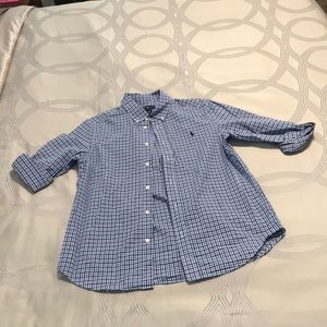 Ralph Lauren button down shirt 100% cotton XL, boy